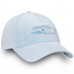 Women's Seattle Seahawks NFL Pro Line by Fanatics Branded Light Blue Spring Chambray Adjustable Hat 2855626